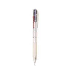 CANETA 3 EM 1 COM BORRACHA  SPX-P@3311B-BCO/TRA NA COR BRANCO