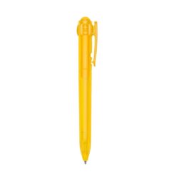 CANETA PLÁSTICA  SPX-12262-AMA NA COR AMARELO