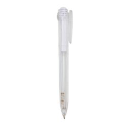 CANETA PLÁSTICA  SPX-12262-TRA NA COR TRANSPARENTE