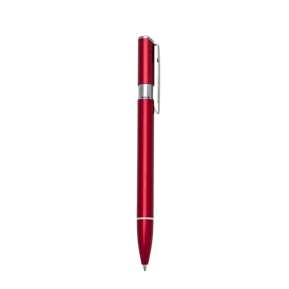 CANETA ALUMINIO SPX-ER199B NA COR VERMELHO
