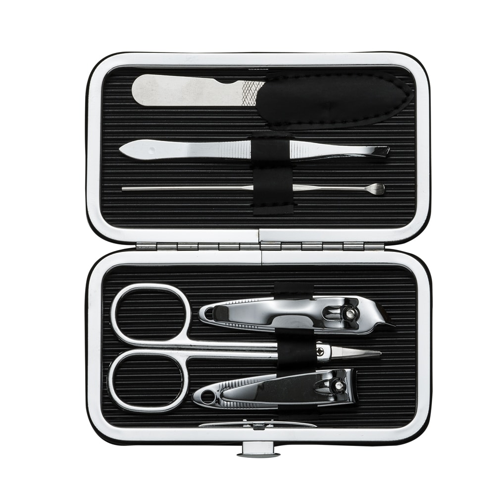 KIT MANICURE 6 PEÇAS SPX-01361-PRE NA COR PRETO - Imagem 4