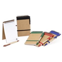 Alternative view of BLOCO DE ANOTAÇÕES ECOLÓGICO COM CANETA SPX-05064-PRE NA COR BEGE