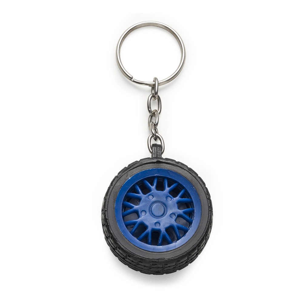 CHAVEIRO FORMATO PNEU  SPX-10123-AZU/AZU NA COR AZUL