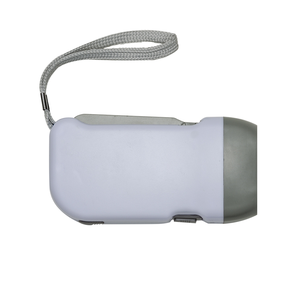 LANTERNA DINAMO 3 LEDS  SPX-01291-BCO NA COR BRANCO