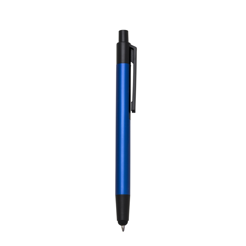 CANETA SEMI - METAL TOUCH SPX-13258-AZE NA COR AZUL