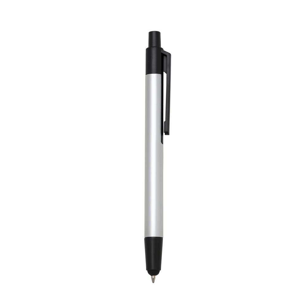 CANETA SEMI - METAL TOUCH SPX-13258-PRA NA COR PRATA