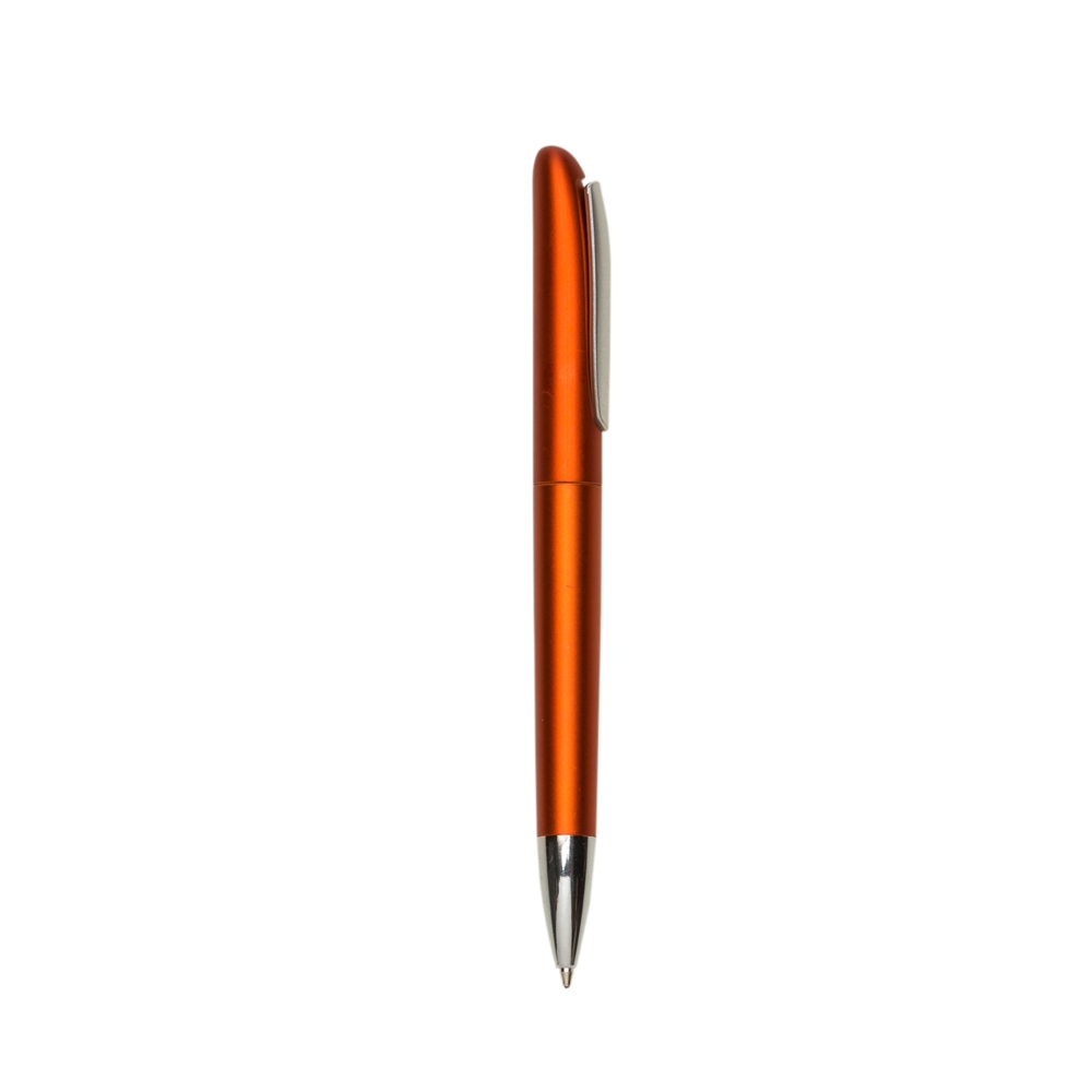 CANETA PLÁSTICA  SPX-13440-LAR/PRA NA COR LARANJA