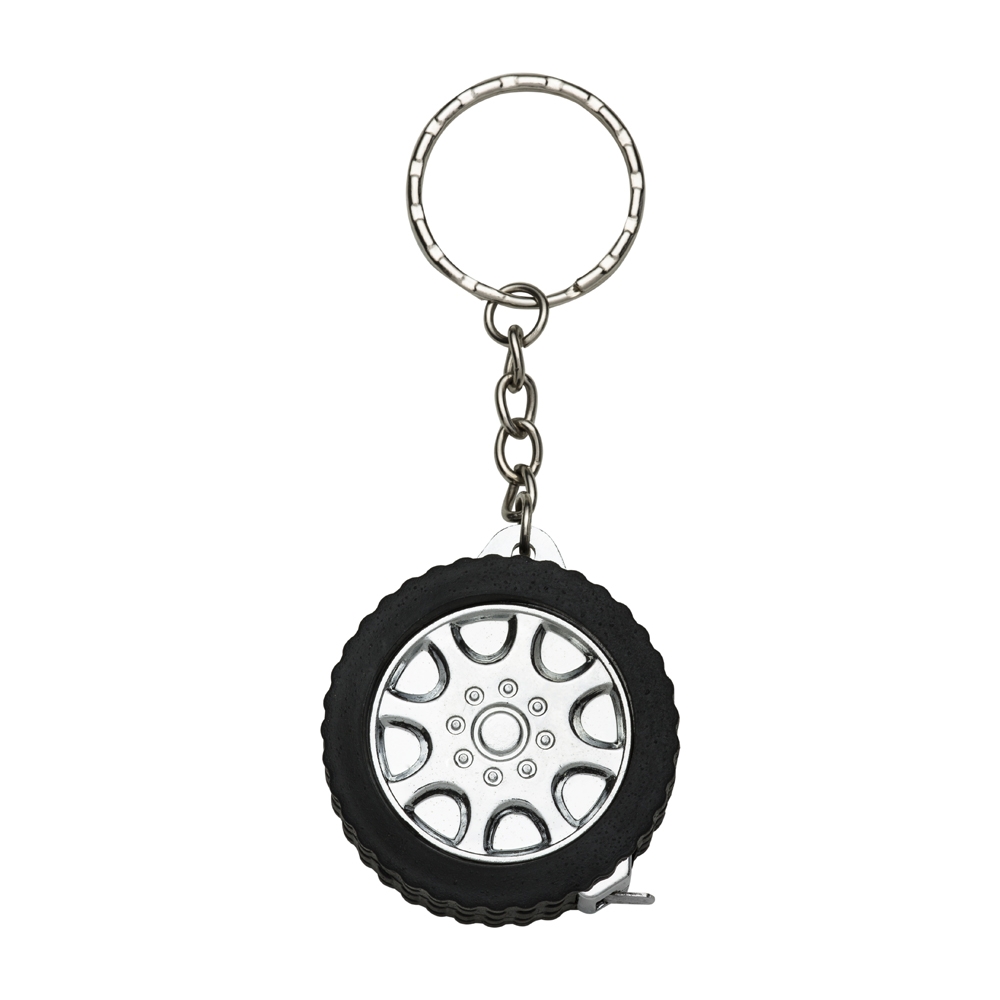 TRENA CHAVEIRO PNEU BRILHANTE  SPX-10415-BRILHANTE-PRE NA COR PRETO