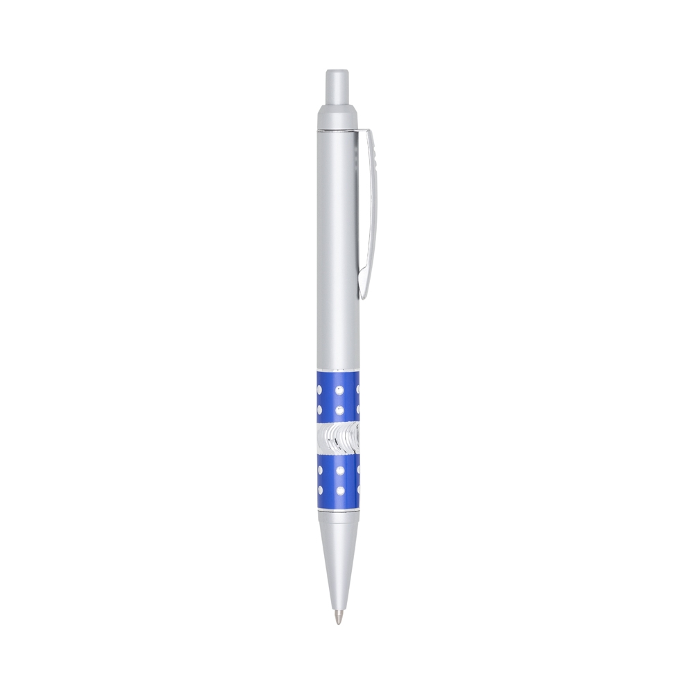 CANETA PLÁSTICA  SPX-00634-PRA/AZU NA COR AZUL