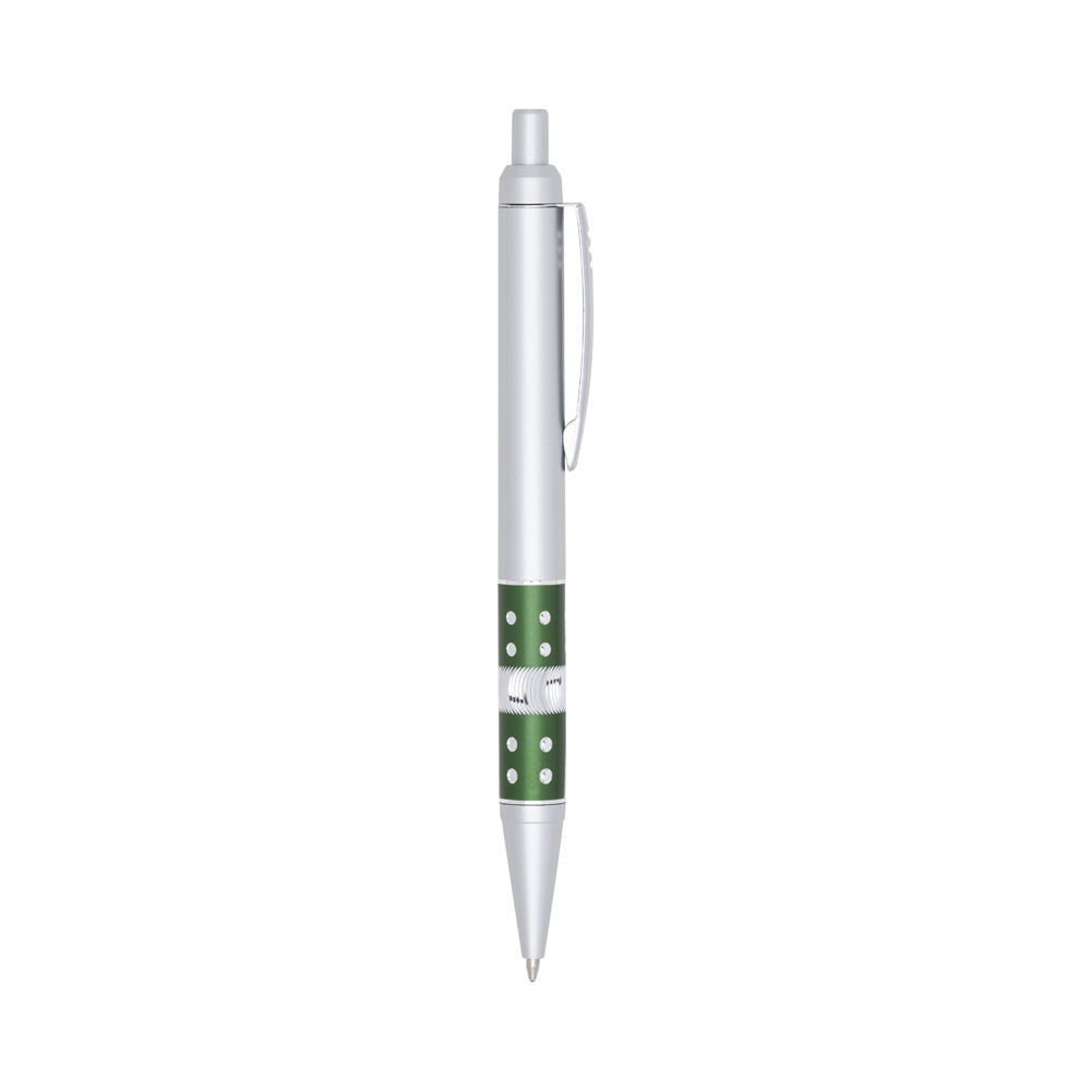 CANETA PLÁSTICA  SPX-00634-PRA/VD NA COR VERDE