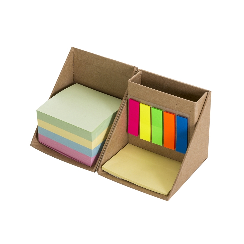 BLOCO DE ANOTAÇÕES CUBO  SPX-12516-KRA NA COR KRAFT