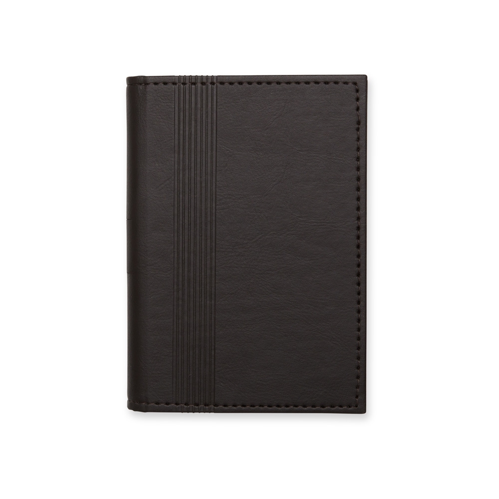 BLOCO DE ANOTAÇÃO C/ PORTA CANETA SPX-14924-MAR NA COR MARROM