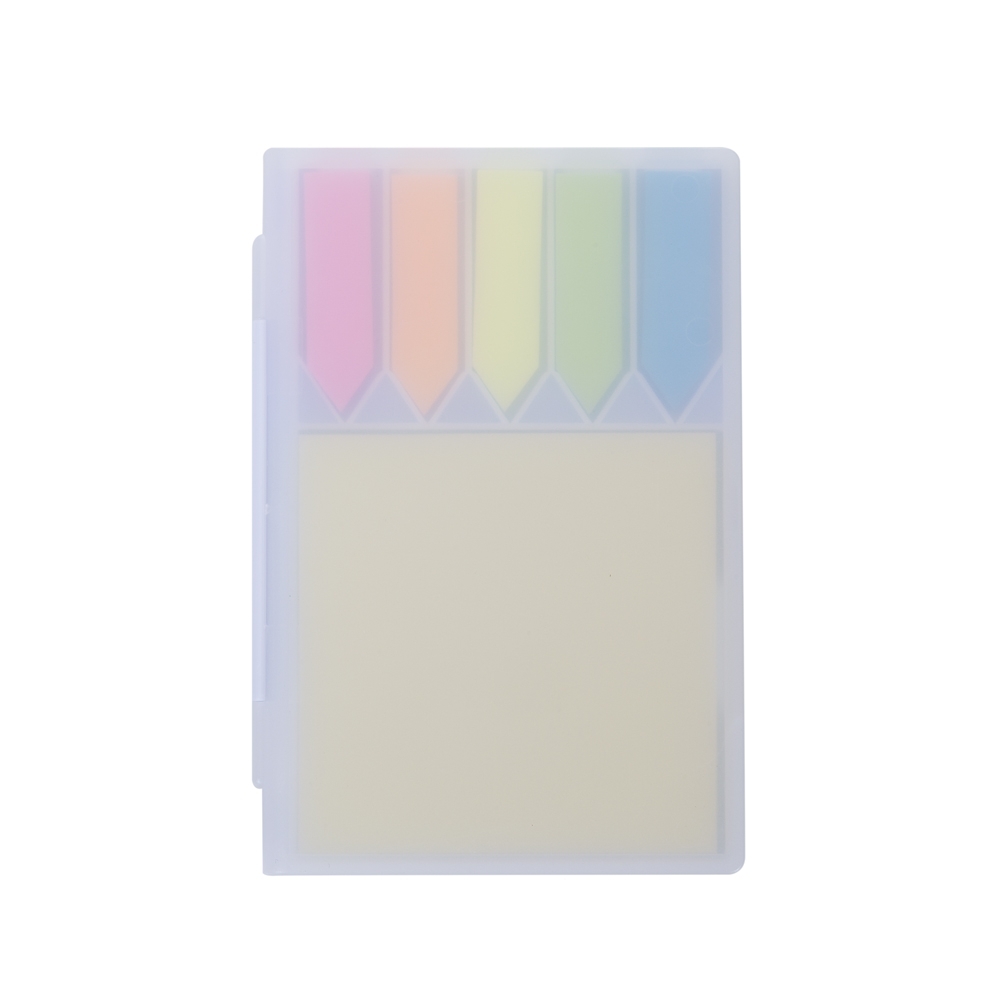 BLOCO DE ANOT. C/ AUTOADESIVOS SPX-12538-BCO NA COR BRANCO