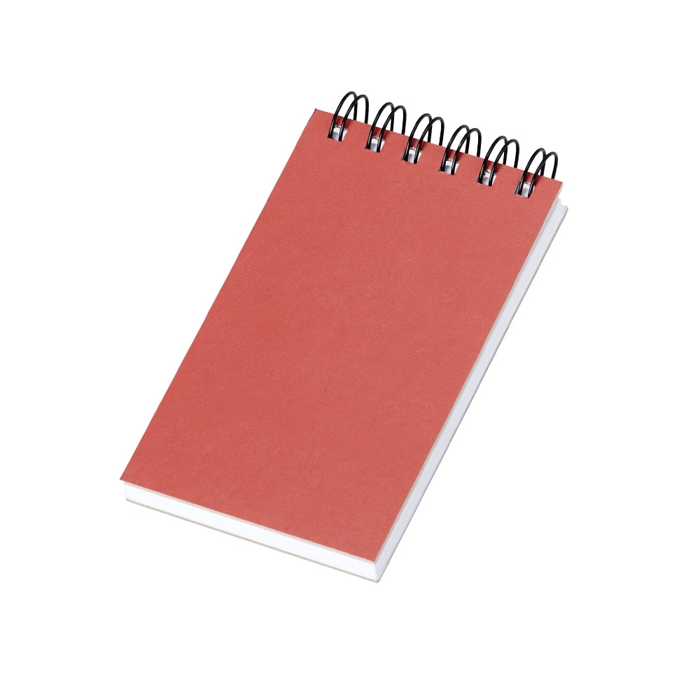 BLOCO DE ANOTAÇÕES EM KRAFT SPX-14836-VM NA COR VERMELHO