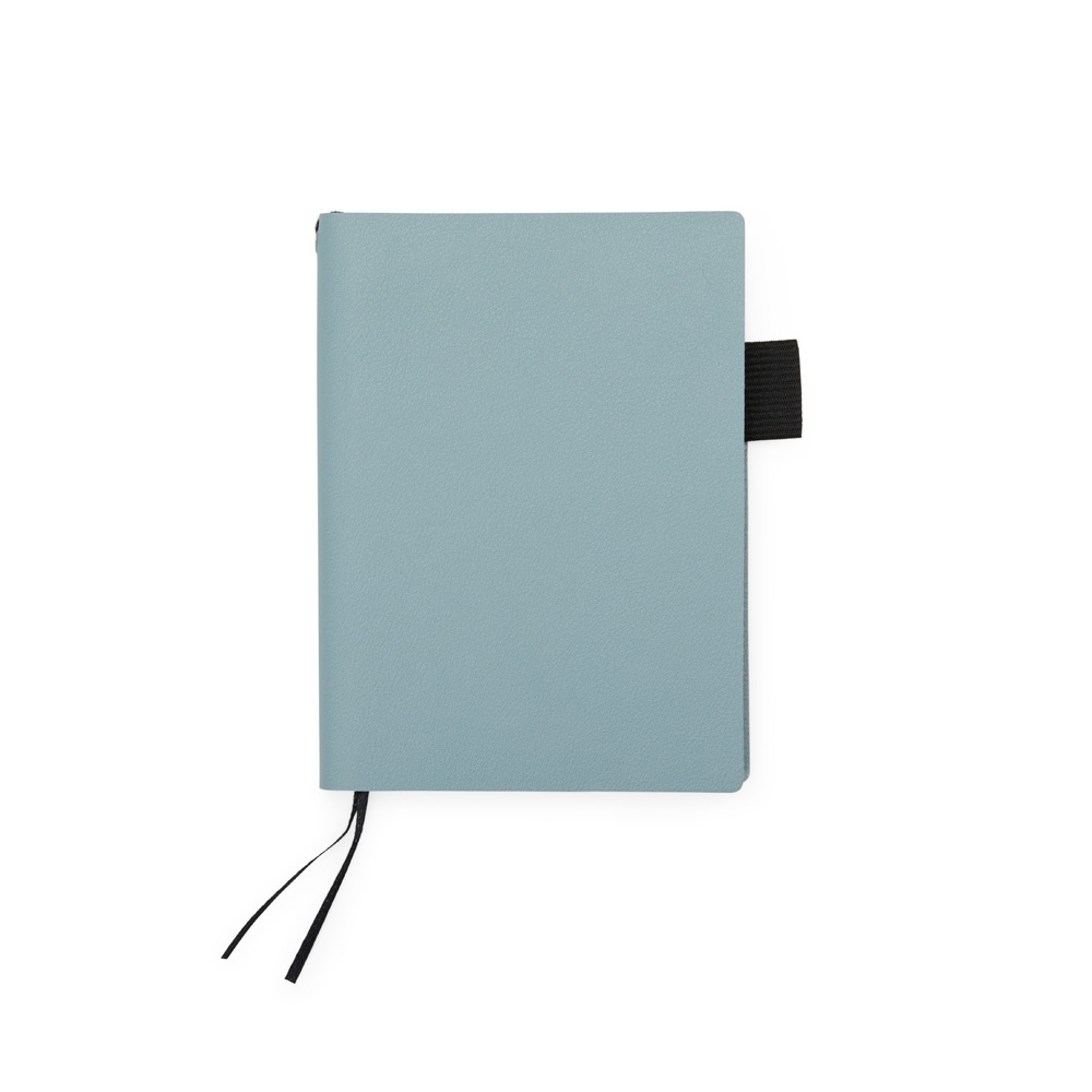 CADERNO EM COURO SINTÉTICO SPX-18899-AZC NA COR BAMBU