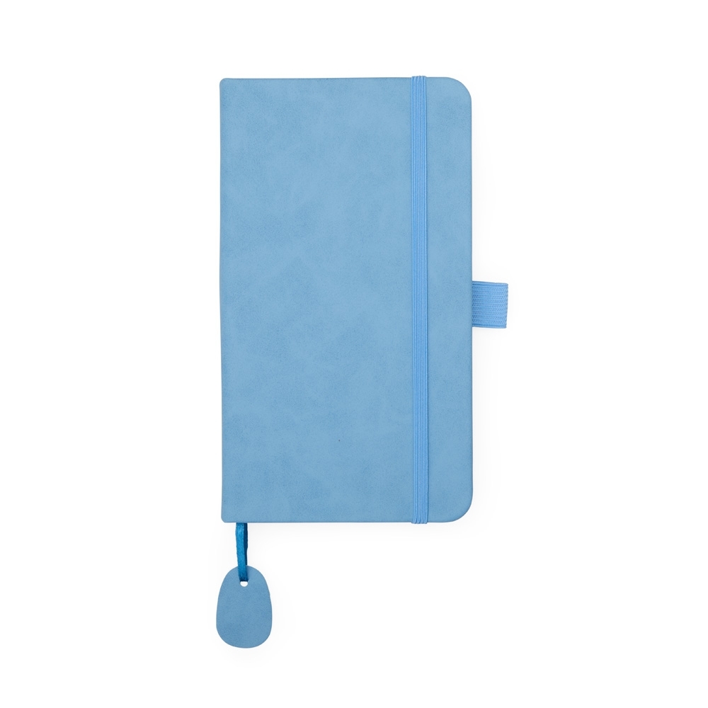 CADERNETA EMBORRACHADA SPX-08181-AZU NA COR AZUL