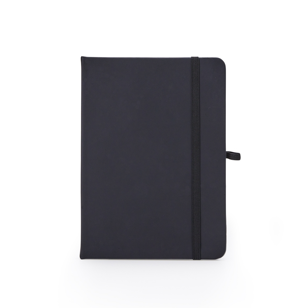 CADERNETA EMBORRACHADA SPX-05067-PRE NA COR PRETO