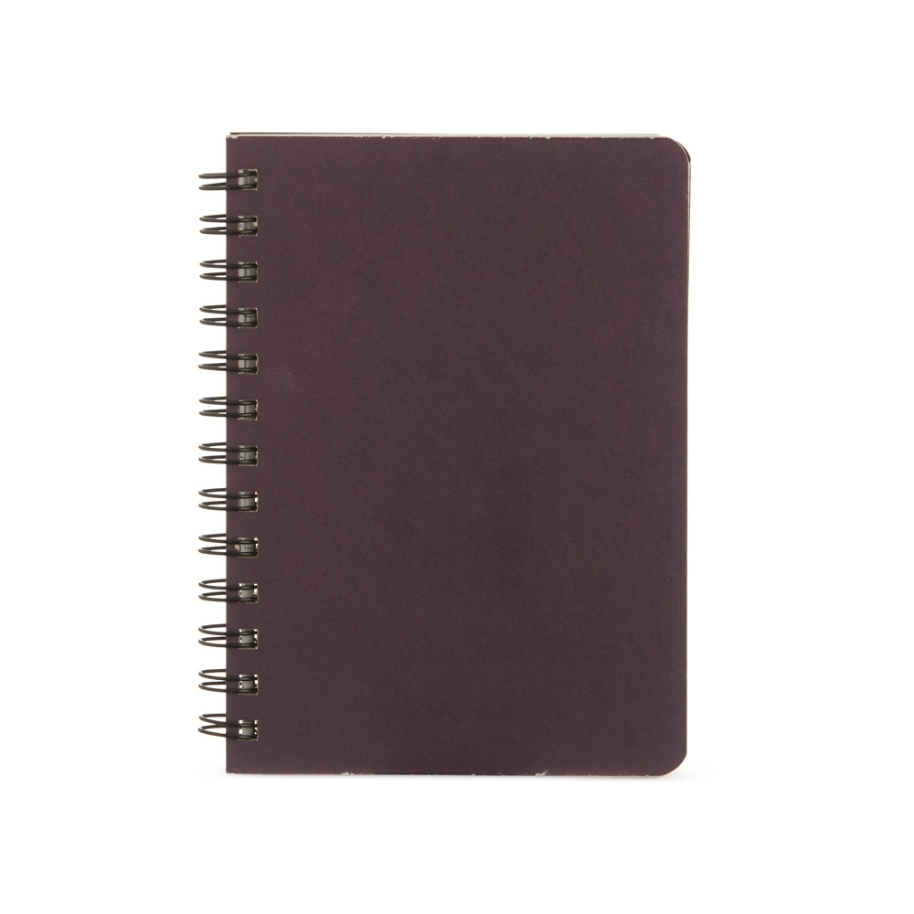 CADERNETA KRAFT 17X13 COM PAUTA SPX-14919-ROX NA COR ROXO