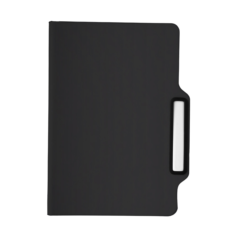 CADERNETA PU A5 SPX-15221-PRE NA COR PRETO