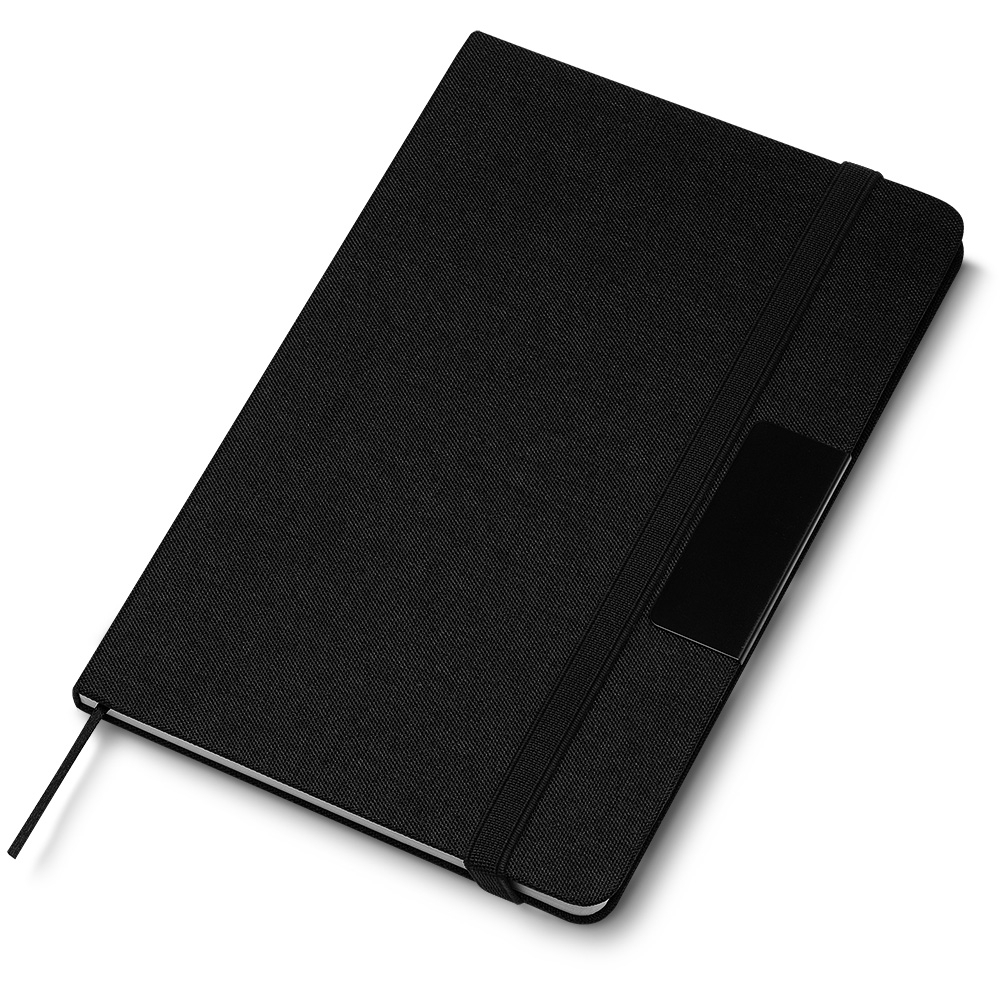 CADERNETA RPET SPX-14986-PRE NA COR PRETO