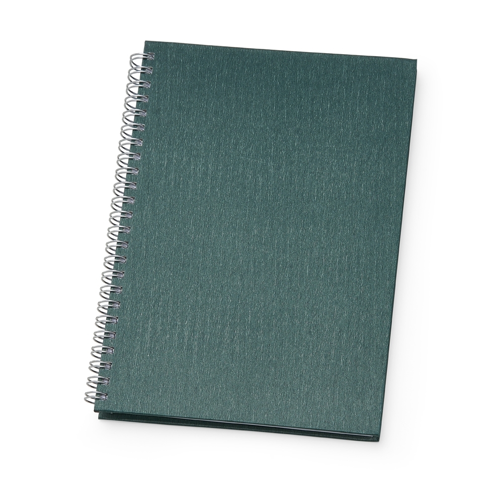 CADERNO DE NEGÓCIOS PEQUENO  SPX-13928-VD NA COR VERDE