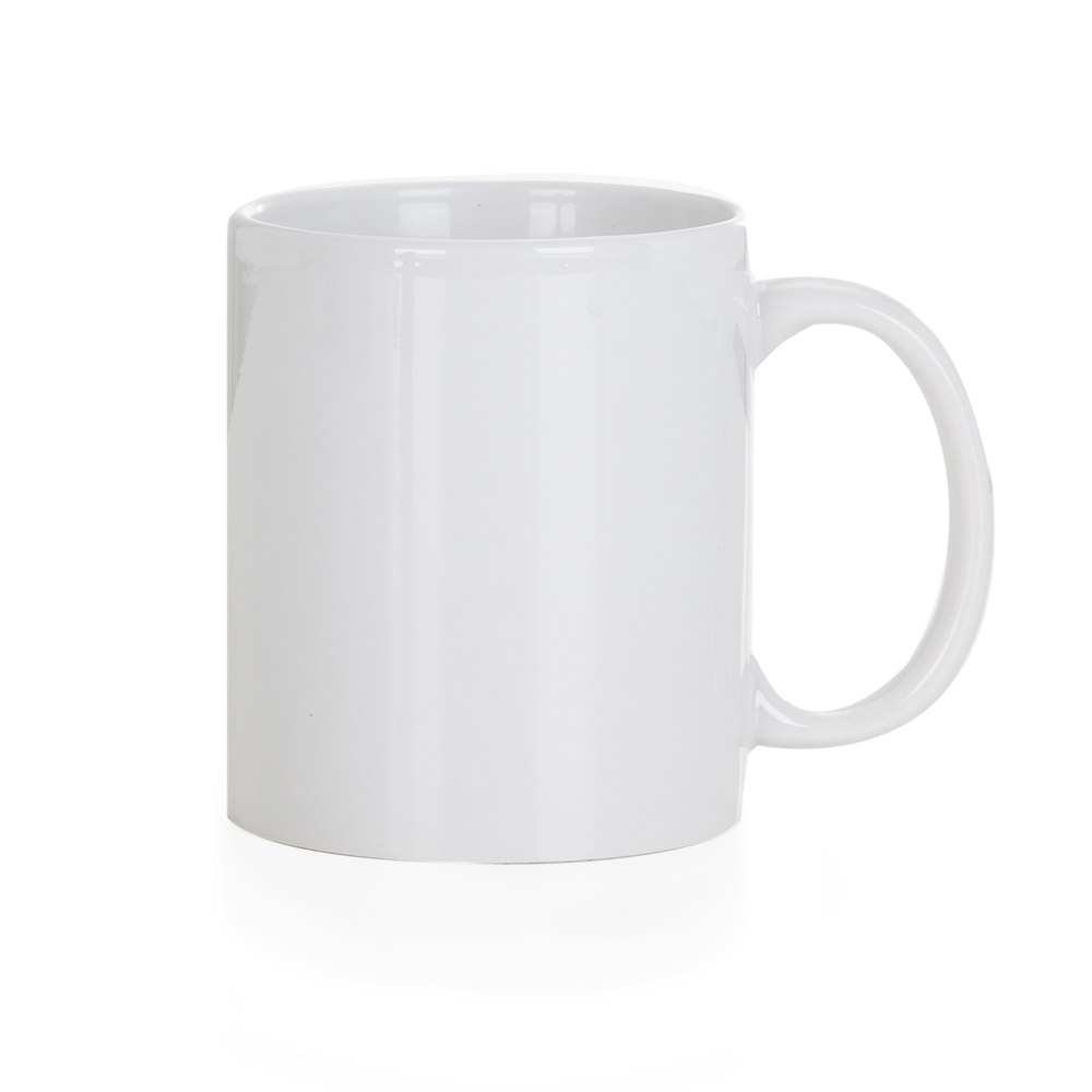 CANECA CERÂMICA 330ML SPX-13282-BCO NA COR BRANCO
