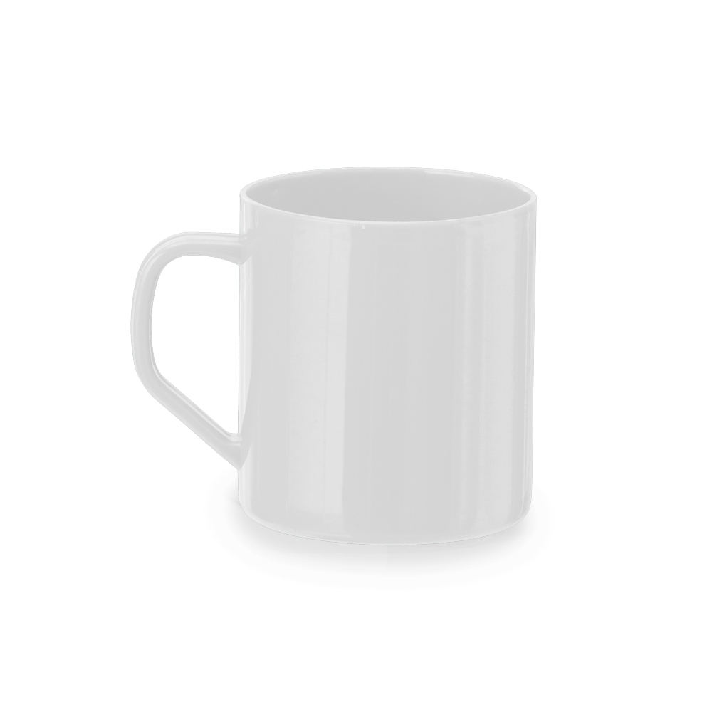 CANECA PLÁSTICA 400ML SPX-14877-BCO NA COR BRANCO