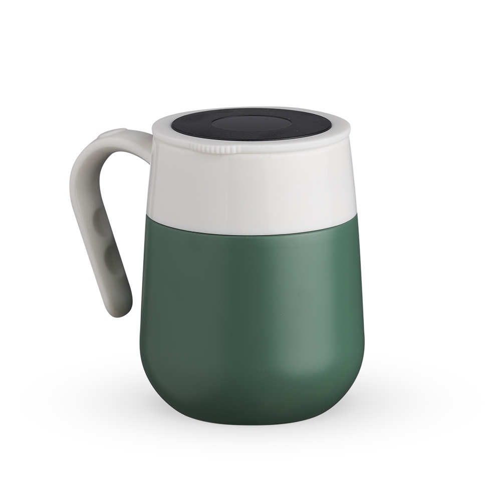 CANECA 500ML C/ TERMÔMETRO SPX-18640-VDE/BCO NA COR VERDE