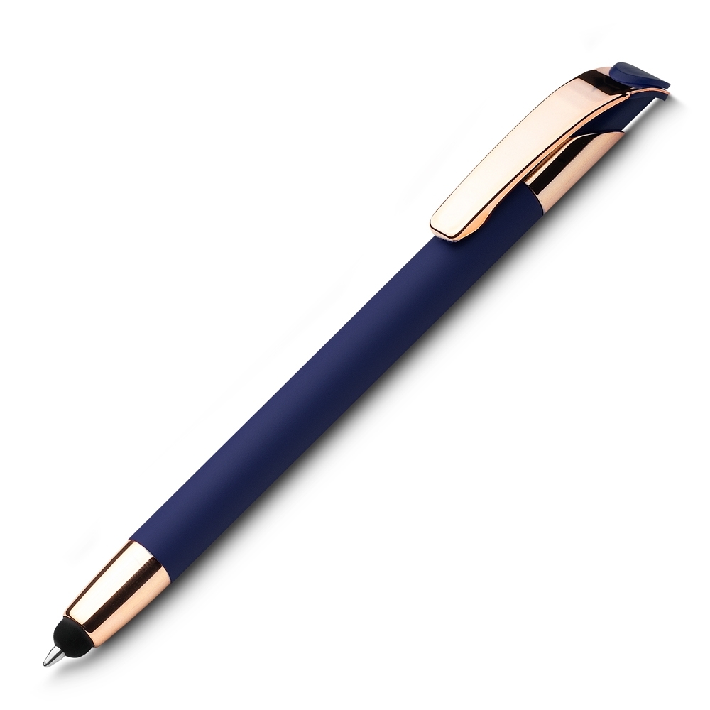 CANETA ALUMÍNIO TOUCH SCREEN SPX-15008-AZU NA COR AZUL