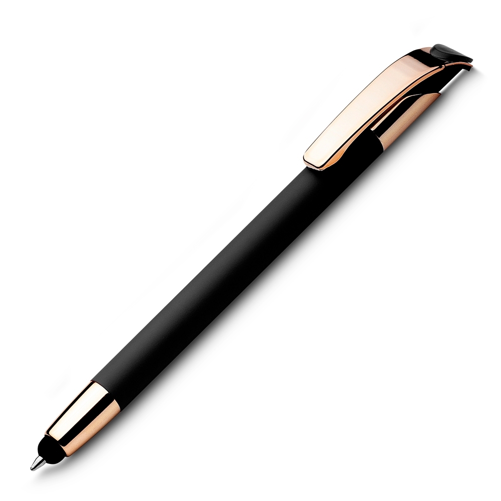 CANETA ALUMÍNIO TOUCH SCREEN SPX-15008-PRE NA COR PRETO