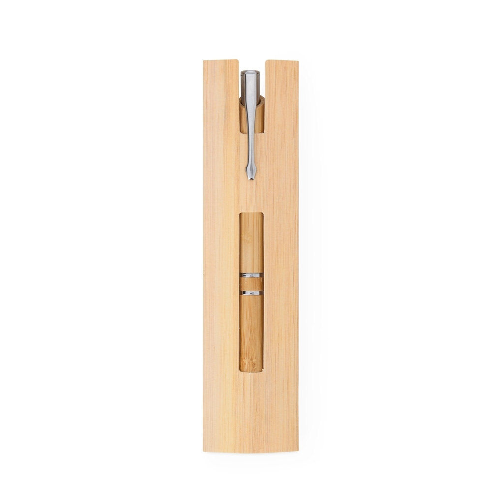 CANETA ECOLÓGICA DE BAMBU SPX-08250-BMB NA COR BAMBU