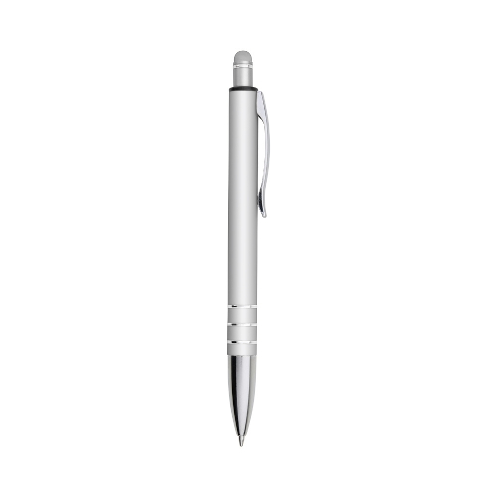 CANETA METAL C/ TOUCH SPX-06087T-PRA/PRA NA COR PRATA