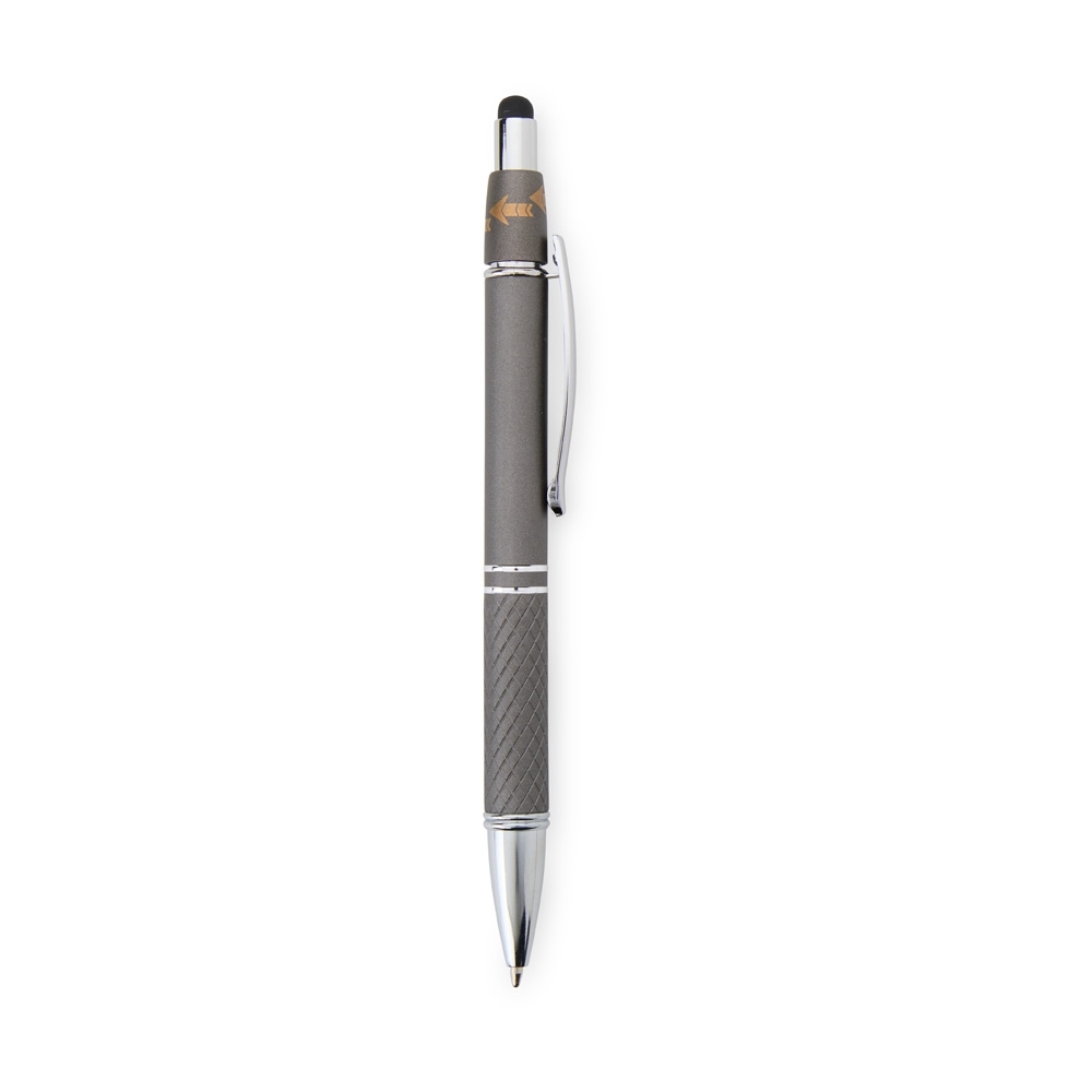 CANETA METAL TOUCH ANTIESTRESSE SPX-08135-CHU NA COR CHUMBO