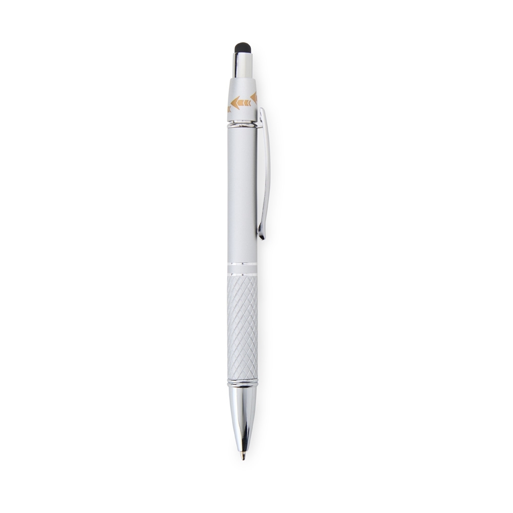 CANETA METAL TOUCH ANTIESTRESSE SPX-08135-PRA NA COR PRATA