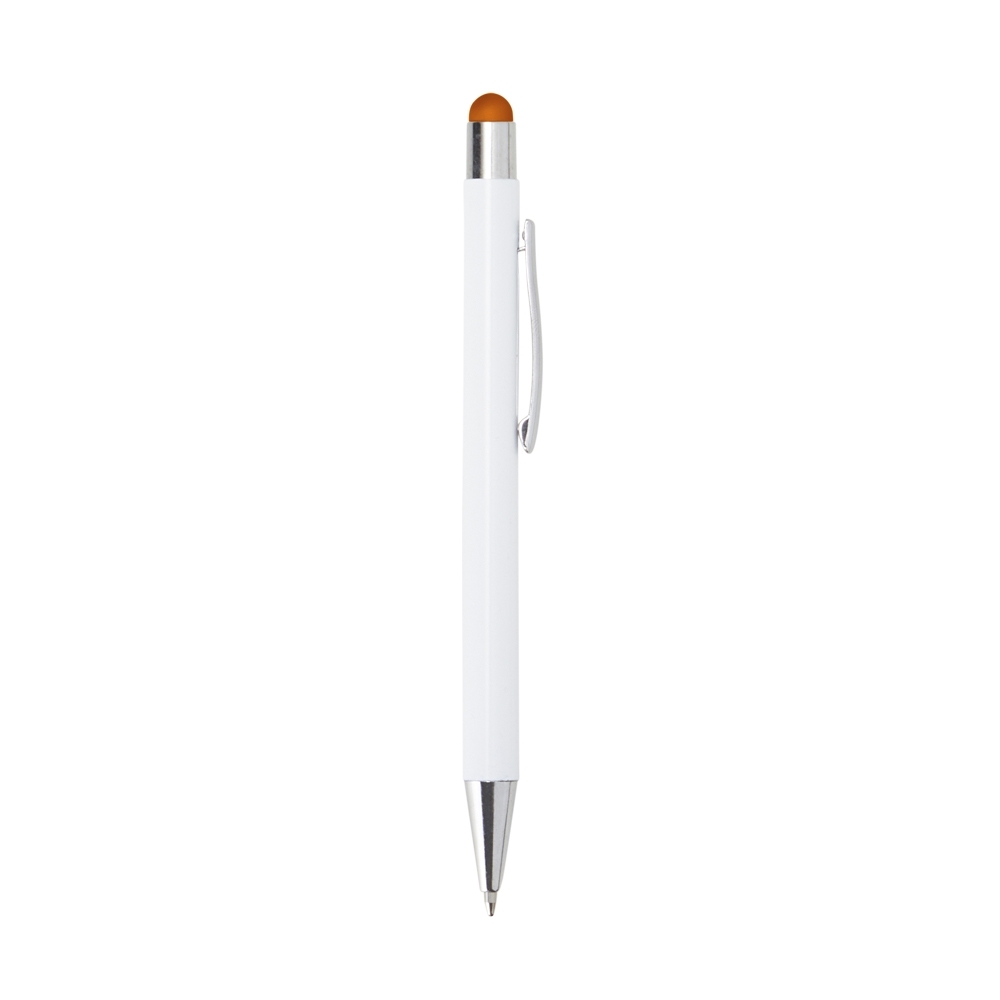 CANETA METAL TOUCH SPX-14857-BCO/LAR NA COR BRANCO