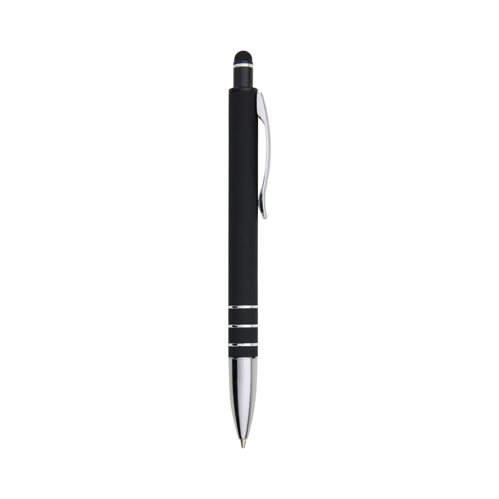 CANETA METAL C/ TOUCH SPX-06087T-PRE/PRA NA COR PRETO