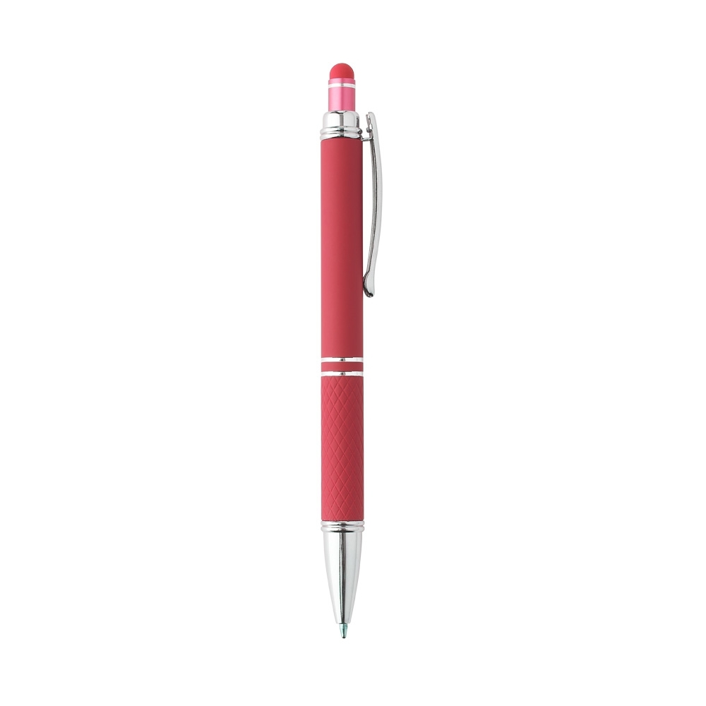 CANETA METAL TOUCH SPX-05017-VM/PRA NA COR VERMELHO