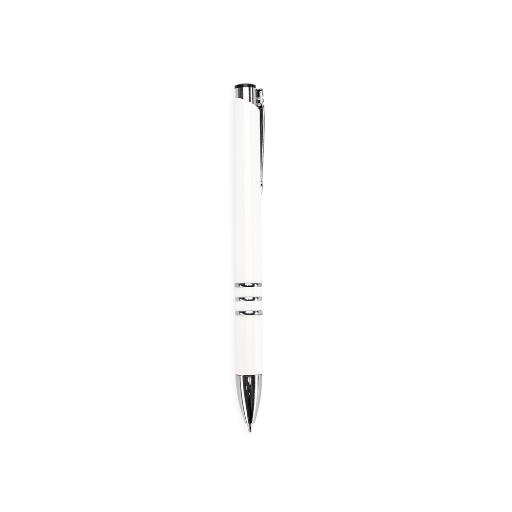 CANETA PLÁSTICA  SPX-O@08578 NA COR BRANCO
