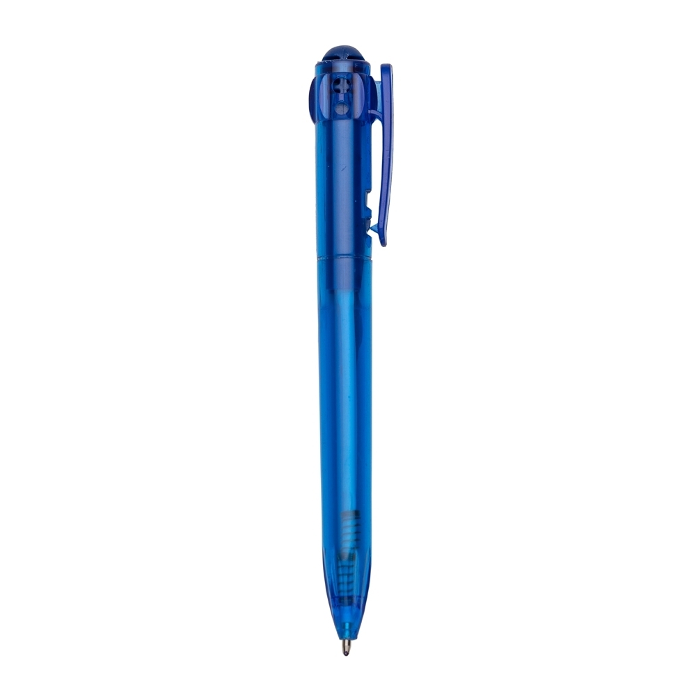 CANETA PLÁSTICA SPX-15196T-AZU NA COR AZUL