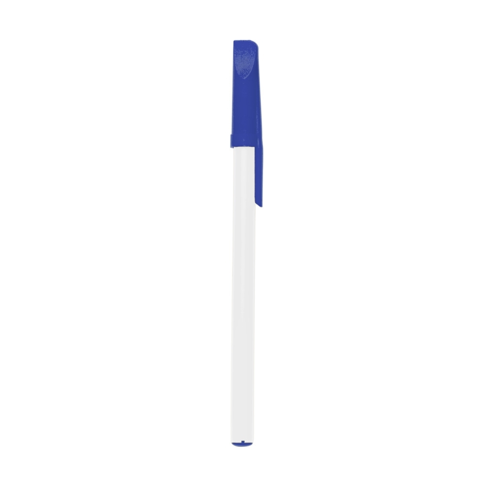 CANETA PLÁSTICA SPX-P@13629C-BCO/AZU NA COR AZUL