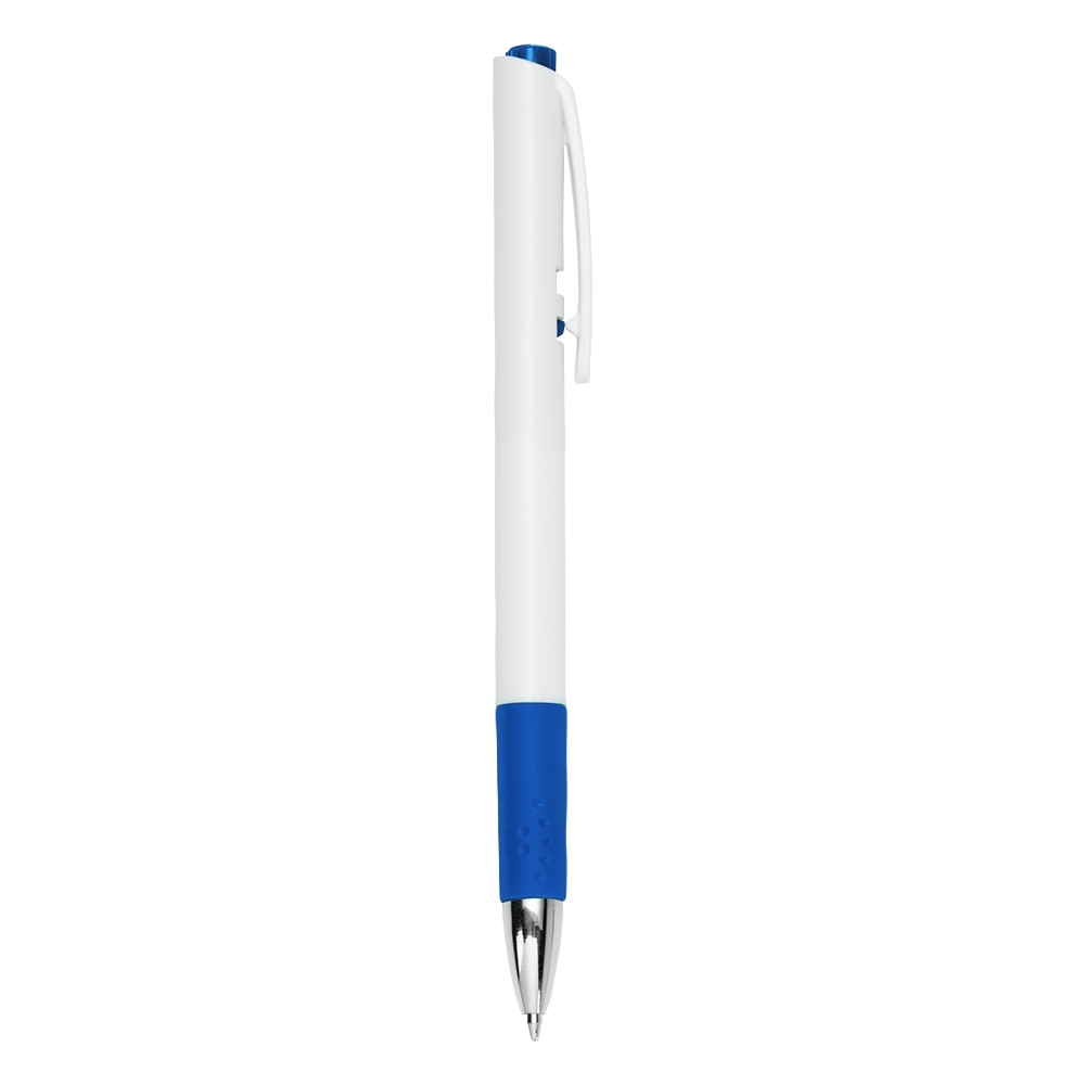 CANETA PLÁSTICA SPX-18526-BCO/AZU NA COR AZUL