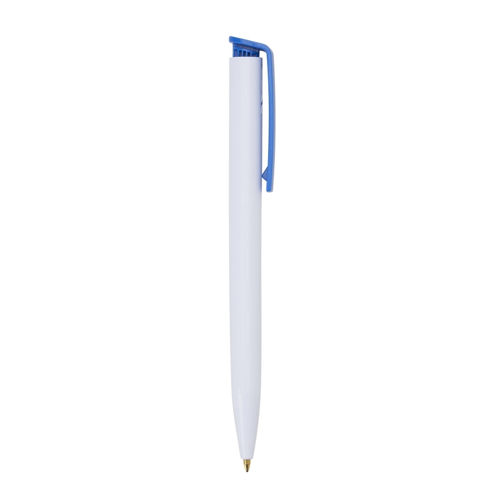 CANETA PLÁSTICA SPX-13630C NA COR BRANCO