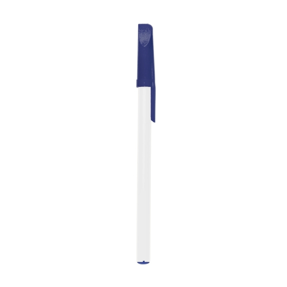 CANETA PLÁSTICA SPX-P@13629C-BCO/AZE NA COR BRANCO