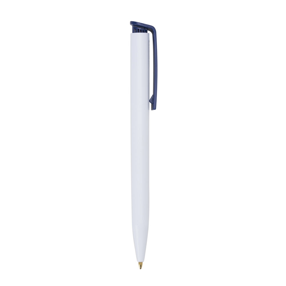 CANETA PLÁSTICA SPX-P@13630C-BCO/AZE NA COR BRANCO