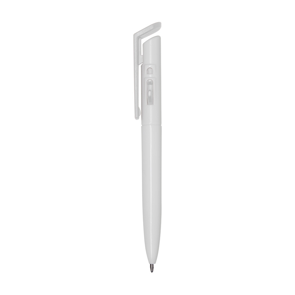 CANETA PLÁSTICA SPX-01098L-BCO/BCO NA COR BRANCO