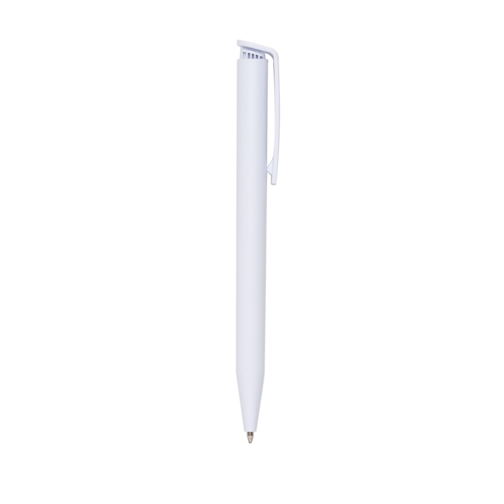 CANETA PLÁSTICA LEITOSA  SPX-P@13630-BCO NA COR BRANCO