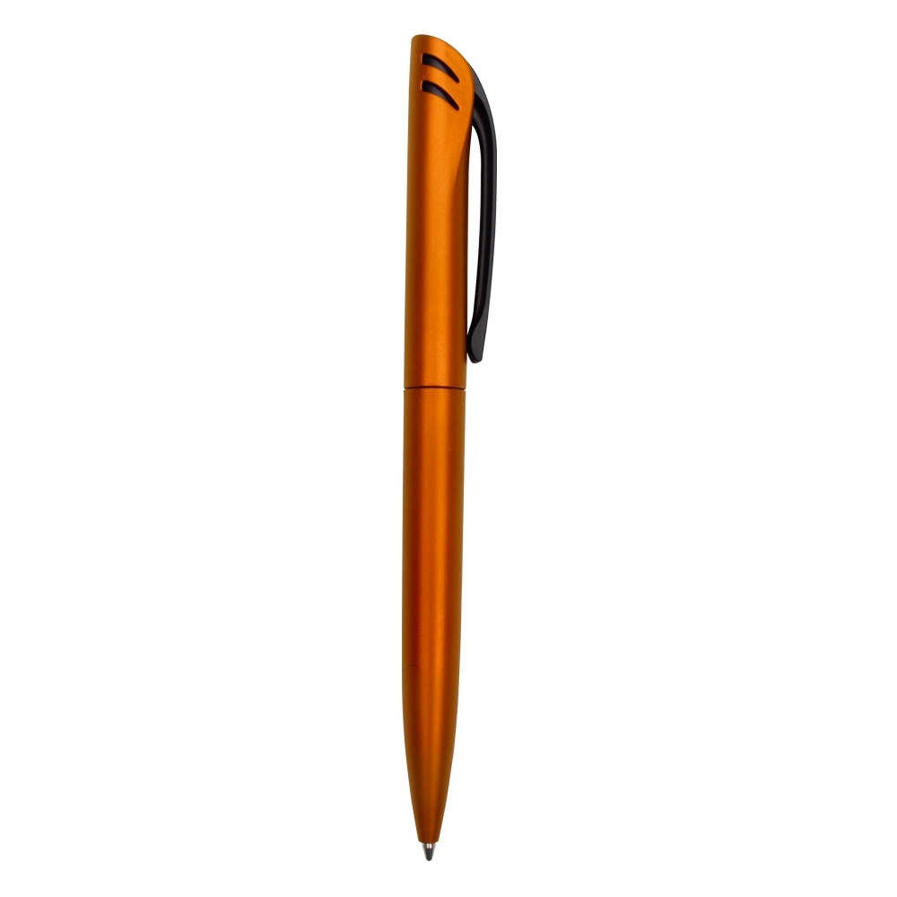 CANETA PLASTICA SPX-14961-LAR NA COR LARANJA