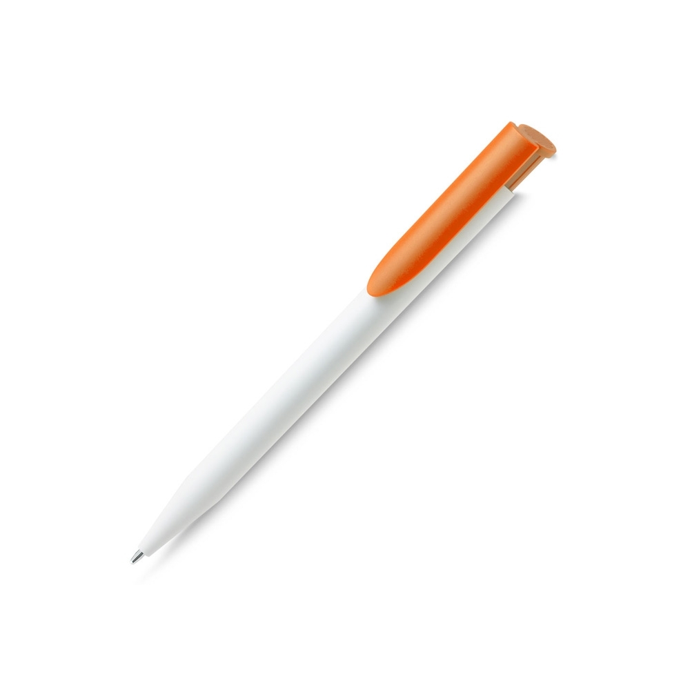CANETA PLÁSTICA SPX-15018B-BCO/LAR NA COR BRANCO