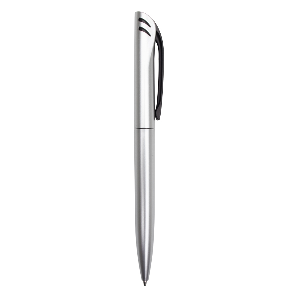 CANETA PLASTICA SPX-14961-PRA NA COR PRATA