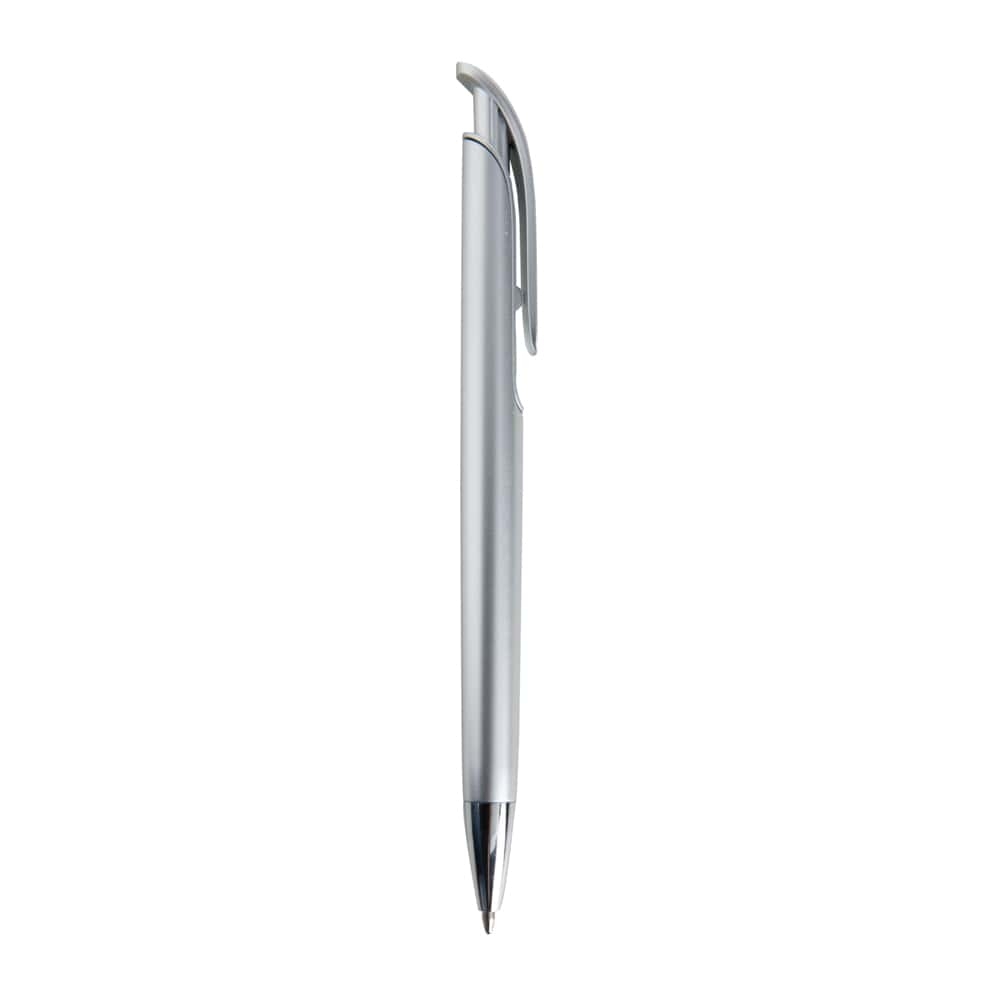 CANETA PLÁSTICA  SPX-13830B-PRA/PRA NA COR PRATA